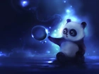 Panda, Bańka, 3D