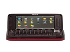 Nokia E90, Czarna, Czerwona, Menu