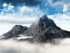 Szczyt, Górski, Chmury