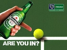 Piwo, Heineken,piłka tenisowa