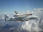 Statek, Kosmiczny, Boeing 747, Discovery