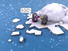 Pingwiny, Śnieg, Kra