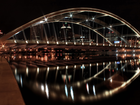 Most, Noc, Światła