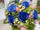 Róże, Niebieskie, Bukiet