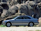 BMW 5, E39, Lewy Profil
