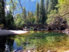 Stany Zjednoczone, Stan Kalifornia, Park Narodowy Yosemite, Rzeka Merced, Most