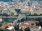 Panorama, Miasta, Praga, Most Karola