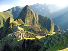 Machu Picchu, Góry, Ruiny