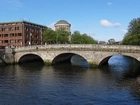 Most, Rzeka, Dom, Dublin, Irlandia