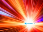 Windows 8, Światłość, Kolorowy, Rozbłysk