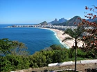 Plaża, Morze, Drzewa, Rio De Janeiro