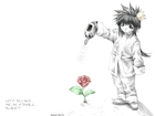Saiyuki, osoba, konewka, kwiat