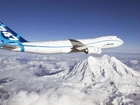 Boeing, 747, Góry, Chmury