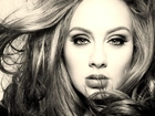 Piosenkarka, Adele, Rozwiane, Włosy
