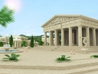 Świątynie, Starożytne, Rzeźby, Fontanna