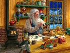 Mikołaj, Zabawki, Boże, Narodzenie