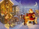 Mikołaj, Renifery, Boże Narodzenie