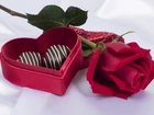 Walentynki, Róża, Słodycze