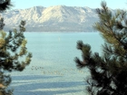 Jezioro, Góry, Gałązki, Tahoe, Kalifornia