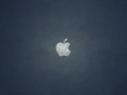 Apple, Logo, Szary, Metal