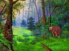 Las, Niedźwiedź, Miś