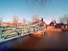 Wrocław, Odra, Most, Tumski