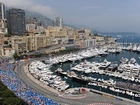 Monako, Panorama, Miasta, Port, Jachty, Statki