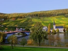 Rzeka, Most, Kościół, Uprawne, Pola, Niemcy