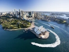 Sydney, Opera, Panorama, Miasta, Australia