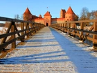 Litwa, Zamek, W Trokach