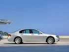 Srebrny, BMW 7, Prawy Profil
