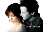 The Lake House, Keanu Reeves, Sandra Bullock, plakat, przytuleni