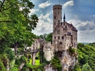 Zamek, Lichtenstein, Niemcy