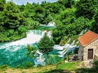 Dom, Wodospad, Las, Chorwacja
