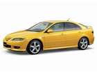 żółta, Mazda 6