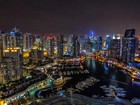 Dubaj, Miasto, Nocą