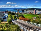 Panorama, Miasta Wellington, Nowa Zelandia