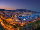 Panorama, Miasta, Zatoka, Motorówki, Monako