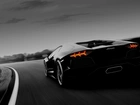 Czarny, Samochód, Lamborghini, Murcielago