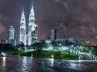 Malezja, Kuala Lumpur, Noc