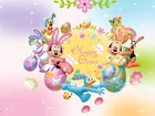 Wielkanoc, Myszka, Miki, Przyjaciele
