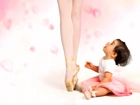 Dziewczynka, Dziecko, Baletnica, Nogi