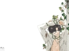 Saiyuki, krzyż, człowiek, rośliny