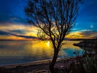 Zachód Słońca, Drzewo, Australia
