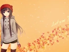 Dziewczyna, Jesieni, Manga, Anime