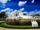 Biała, Świątynia Wat Rong Khun, Tajlandia