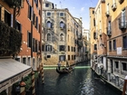 Wenecja, Włochy, Rzeka, Dom