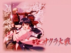 Sakura Wars, dziewczyna, miecz