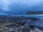 Nowa Zelandia, Przylądek Cape Reinga, Wybrzeże, Zatoka Tapotupotu Bay, Morze