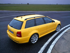 Żółte, Audi RS4, Avant